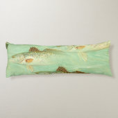 Bassfisch  seitenschläferkissen (Rückseite)