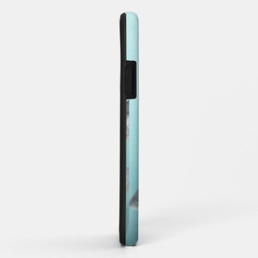 Bassfischen gestreift Bassfische Illustration Case-Mate iPhone Hülle (Hinten/Rechts)