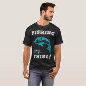 Bassfischen Ich bin süchtig T-Shirt (Vorne ganz)