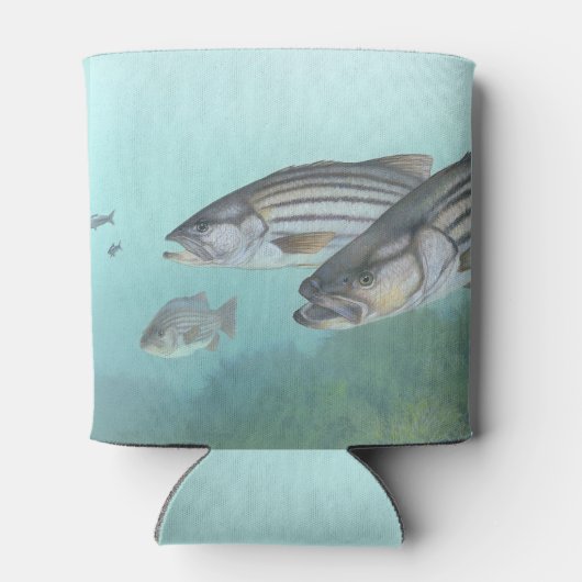 Bassfischerei Dosenkühler (Rückseite)