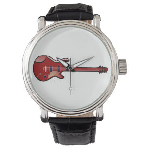 Bassgitarre Armbanduhr
