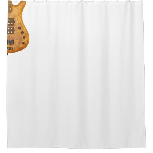 Bassgitarre... Duschvorhang (Vorderseite)