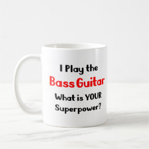 Bassgitarre Kaffeetasse
