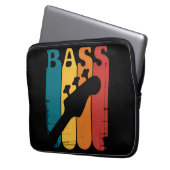 Bassgitarre Laptopschutzhülle (Vorderseite Links)