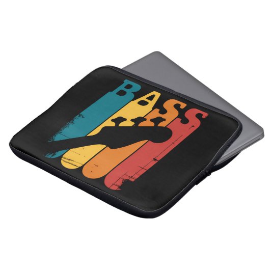 Bassgitarre Laptopschutzhülle (Vorne Oben)