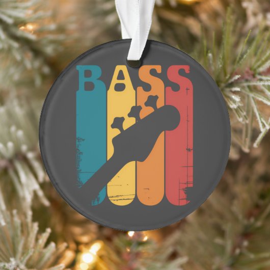 Bassgitarre Ornament (Baum)
