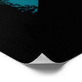 Bassgitarre Poster (Ecke)