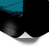 Bassgitarre Poster (Ecke)