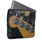 Bassgitarre-Tuning-Pegs Laptopschutzhülle (Vorne Rechts)
