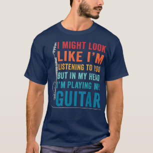 Bassgitarrenspieler Bassist Gitarrist Musikinstrum T-Shirt