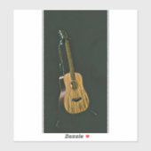 Bassgitarrist Aufkleber (Blatt)