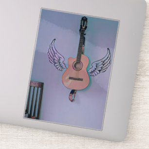 Bassgitarrist Aufkleber