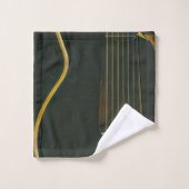 Bassgitarrist Badhandtuch Set (Waschlappen)
