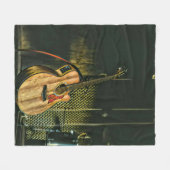 Bassgitarrist Fleecedecke (Vorderseite (Horizontal))