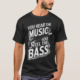 Bassgitarrist für Bassspieler Bassist T-Shirt