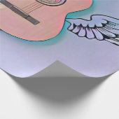 Bassgitarrist Geschenkpapier (Ecke)