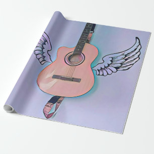 Bassgitarrist Geschenkpapier