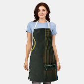 Bassgitarrist Schürze (Getragen)