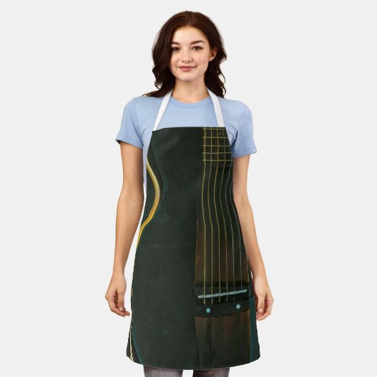 Bassgitarrist Schürze (Getragen)