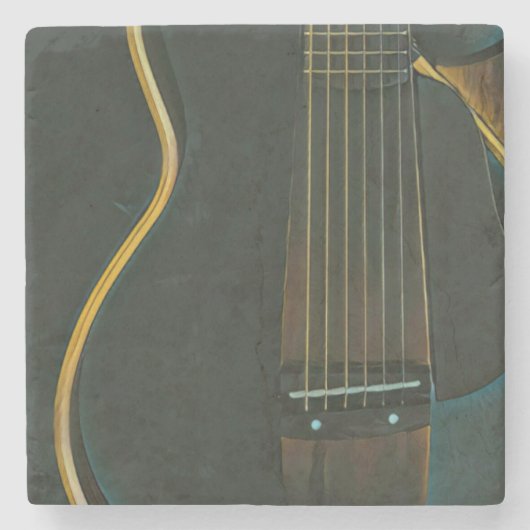 Bassgitarrist Steinuntersetzer (Vorderseite)