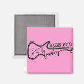 BassGodLovely-Magnet Magnet (Vorderseite/Rückseite)