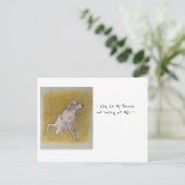 Bassie Postkarte (Stehend Vorderseite)