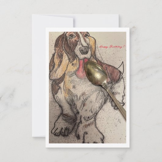 Bassie's Geburtstagskarte Dankeskarte (Vorderseite)