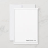 Bassie's Geburtstagskarte Dankeskarte (Rückseite)