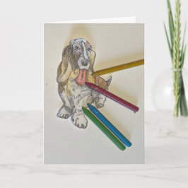 Bassie's Geburtstagskarte Karte