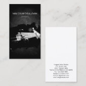 Bassist Bass Gitarrist Musiker Visitenkarte (Vorne/Hinten)