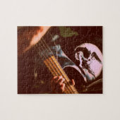 Bassist-Fotopuzzlespiel Puzzle (Horizontal)