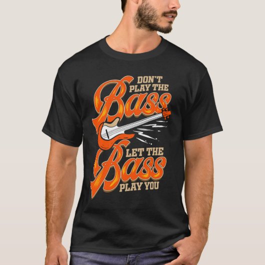 Bassist für Bass Gitarrist Bass Gitarre Rock Music T-Shirt (Vorderseite)