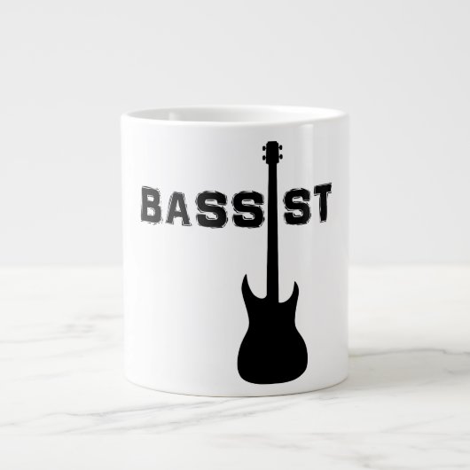Bassist Jumbo-Tasse (Vorderseite)