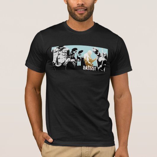 Bassist T-Shirt (Vorderseite)