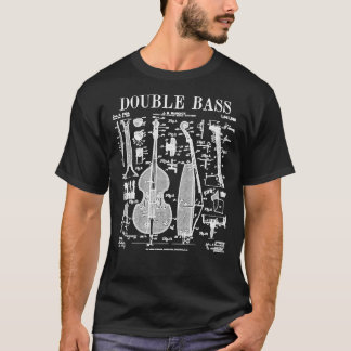 Bassisten-Bassisten-Instrumententafel Vint T-Shirt