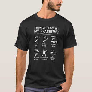 Bassisten Sparetime E-Bass-Gitarristen T-Shirt