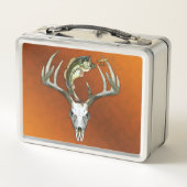 Bassjagd Metall Brotdose (Rückseite)