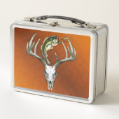 Bassjagd Metall Brotdose (Vorderseite)