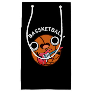 Bassketball Funny Basketball Music Puff Dark BG Kleine Geschenktüte