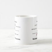 Bassklarinette Kaffeetasse (Mittel)