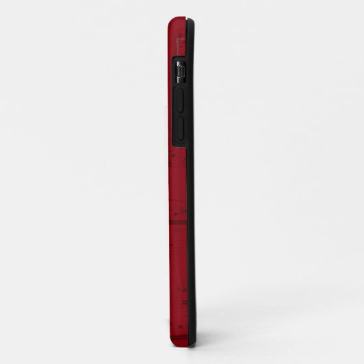 Bassklarinette- u. Musiktelefonkasten. Case-Mate iPhone Hülle (Hinten/Links)