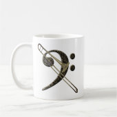 Basskleber-Muskelinstrument Kaffeetasse (Links)