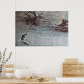 Basskrümmung Poster (Küche)