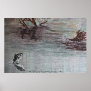 Basskrümmung Poster