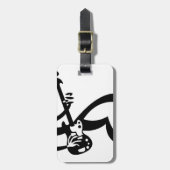 bassman gepäckanhänger (Vorderseite vertikal)