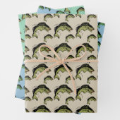 Bassmuster-Bundle Geschenkpapier Set (Beispiel)