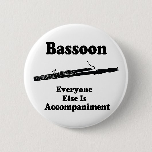 Basson Geschenk Button (Vorderseite)