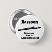 Basson Geschenk Button (Vorne & Hinten)