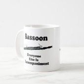 Basson Geschenk Kaffeetasse (Vorderseite Links)
