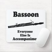 Basson Geschenk Mousepad (Mit Mouse)